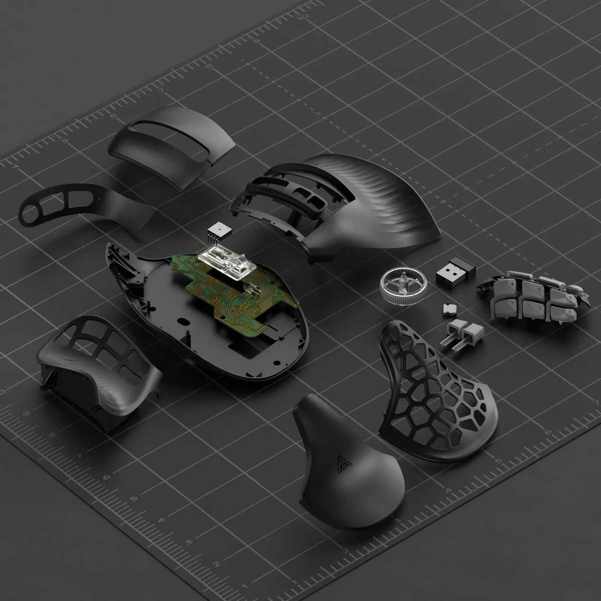 SOLAKAKA E9 Pro Vertical MMO Mouse Tri-Mode 36000 DPI 8000Hz PAW3395 - Image 8