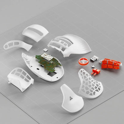 SOLAKAKA E9 Pro Vertical MMO Mouse Tri-Mode 36000 DPI 8000Hz PAW3395 - Image 3