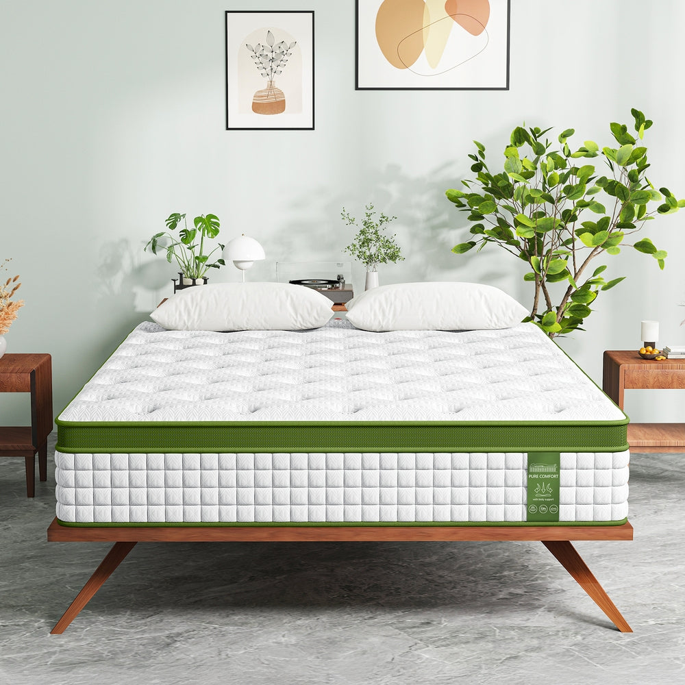 BedStory Queen 30cm Hybrid Mattress Cooling Gel Memory Foam 5 Zone Pocket Spring Bed Temperature Regulating - Image 3