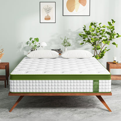 BedStory Queen 30cm Hybrid Mattress Cooling Gel Memory Foam 5 Zone Pocket Spring Bed Temperature Regulating - Image 3