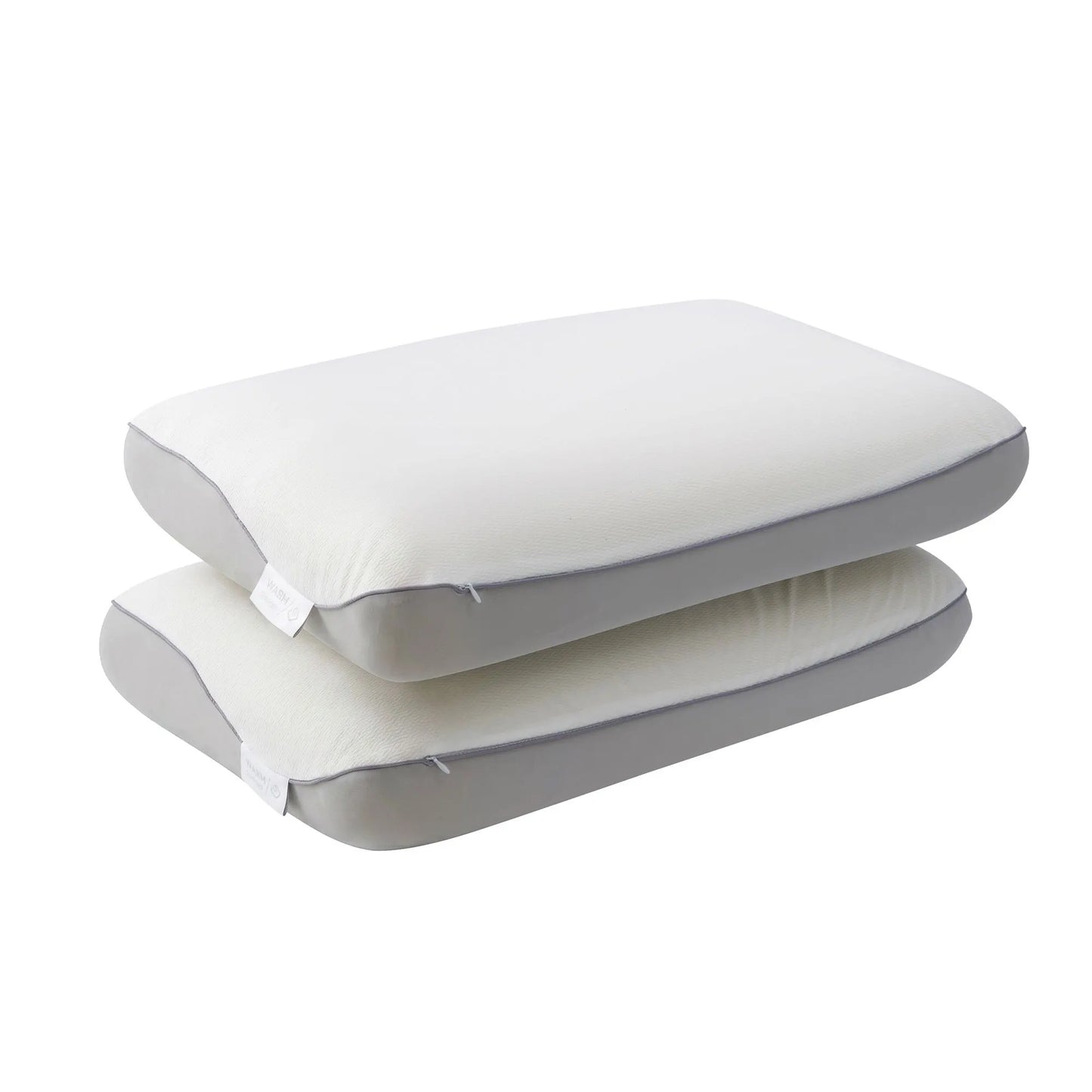 ROOMSENSE Reversible Dual-Sided Memory Foam Pillow, Ice-Cooling & Warm Fabric Sides, 55D Ultra-High Density Ergonomic Contour Pillow for Neck Pain Relief, Back & Side Sleepers - Image 3