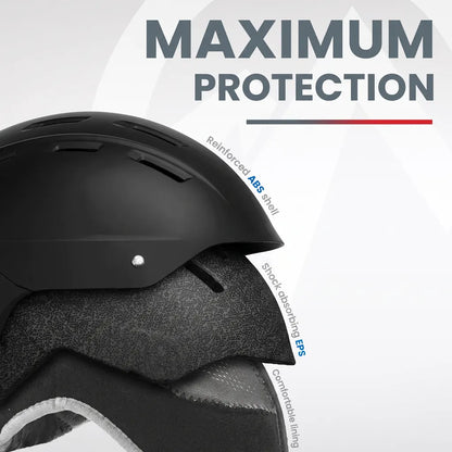 OutdoorMaster Kelvin II Ski Helmet - Snow Sport Helmet Snowboard Helmet for Men Women & Youth Grey M - Image 5
