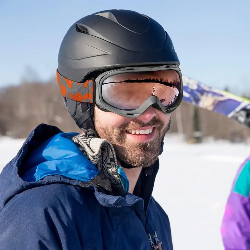 OutdoorMaster OTG Ski Goggles - Over Glasses Ski/Snowboard Goggles for Men, Women & Youth - 100% UV Protection-OM-5