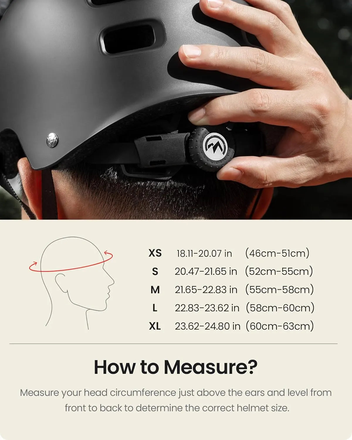 OutdoorMaster Skateboard Cycling Helmet - Two Removable Liners Ventilation Multi-Sport Scooter Roller Skate Inline Skating Rollerblading for  Adults-Black-Medium - Image 6