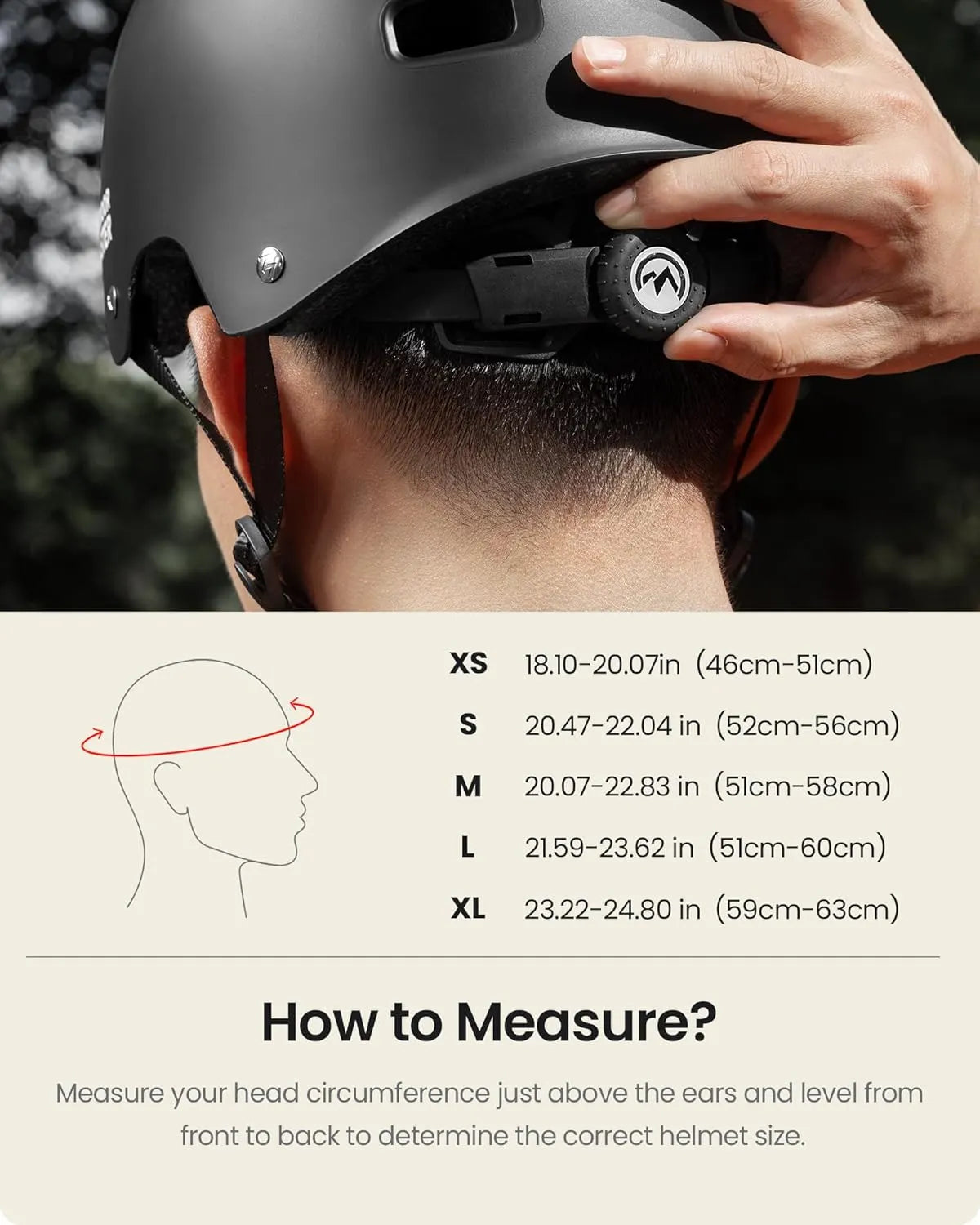 OutdoorMaster Skateboard Cycling Helmet - Two Removable Liners Ventilation Multi-Sport Scooter Roller Skate Inline Skating Rollerblading for  Adults-Black-Small - Image 5