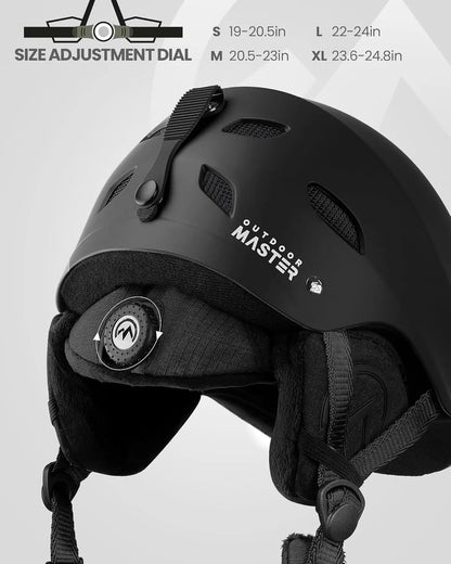 Outdoor Master Youth & Kids Bike Helmet - Adjustable Multi-Sports Skateboard Helmet with Removable Liners for Balance Bike, Toddler Scooter, One Wheel Hoverboard-Blue pink gradient-Small - Image 3