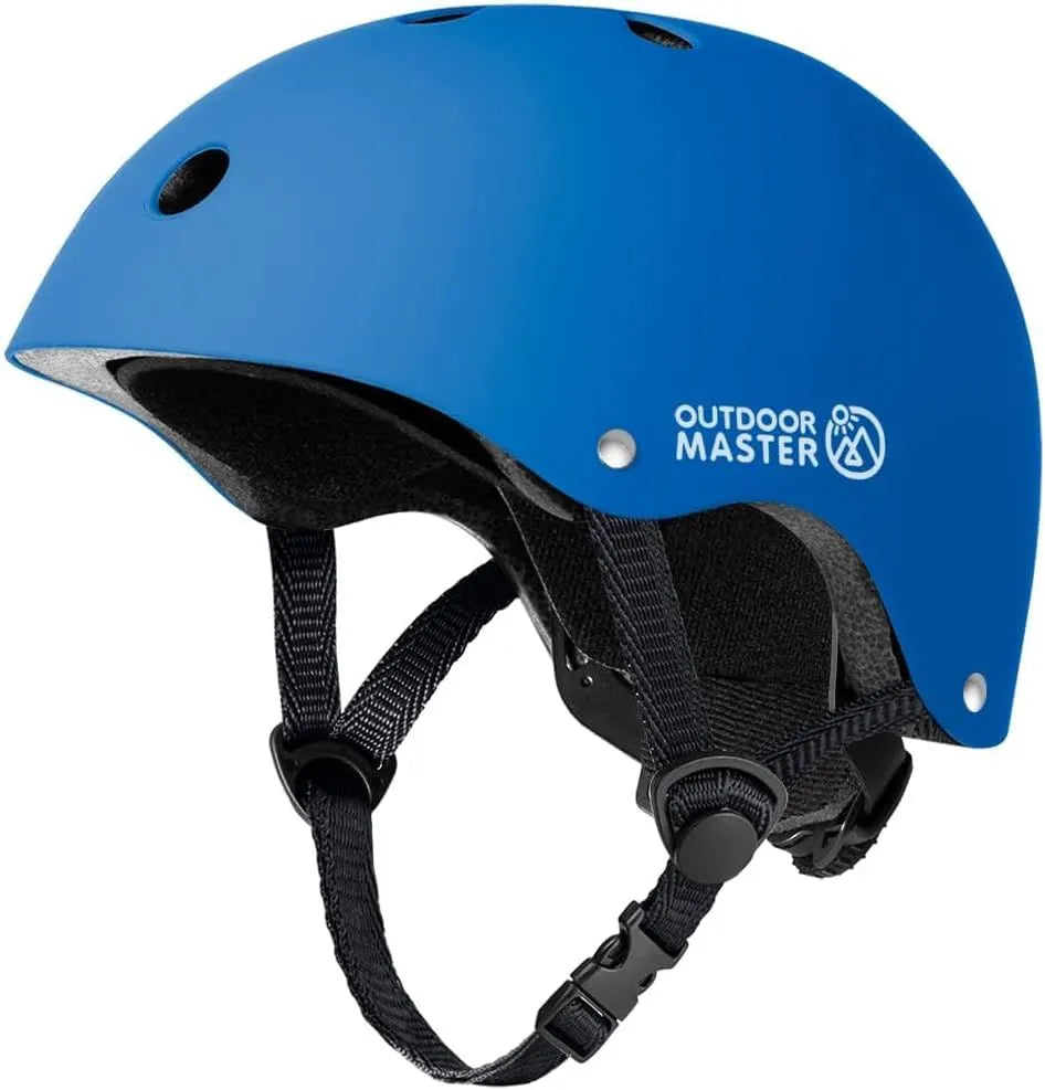 OutdoorMaster Youth & Kids Bike Helmet - Adjustable Multi-Sports Skateboard Helmet with Removable Liners for Balance Bike, Toddler Scooter, One Wheel Hoverboard-Mint Green-Large