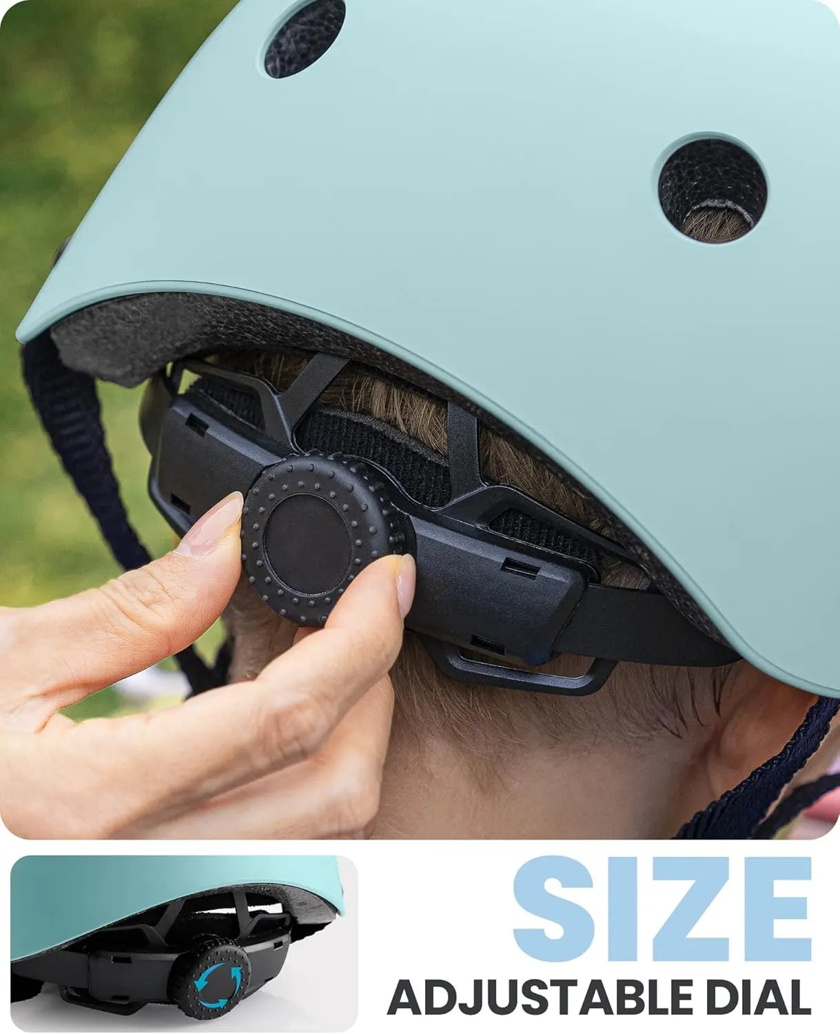 OutdoorMaster Kelvin Ski Helmet - with ASTM Certified Safety, 9 Options - for Men, Women & Youth-Black,Medium - Image 3