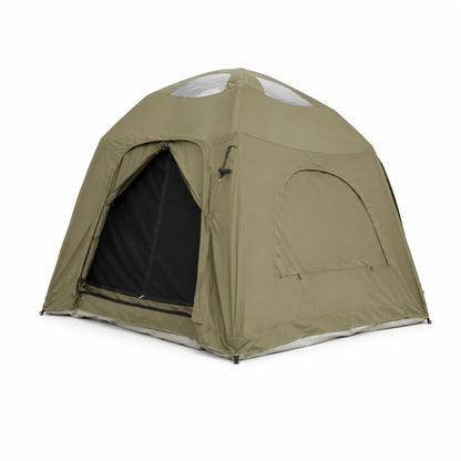Weisshorn 4 Person Inflatable Camping Tent TC Canvas Sun Shade Rain-Ready - Image 9