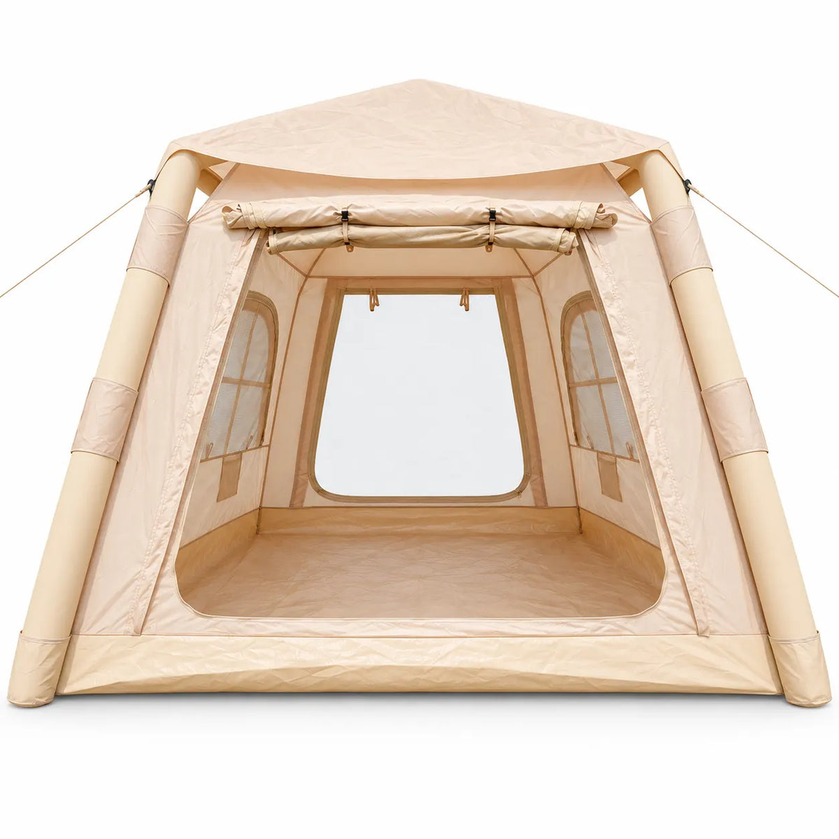 Weisshorn Inflatable Camping Tent Dual End Doors Arched Windows 300x400cm - Image 7