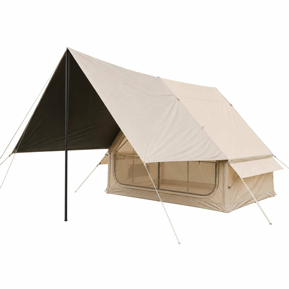 Weisshorn Inflatable A-Frame Tent with Extended Side Awning, Basecamp