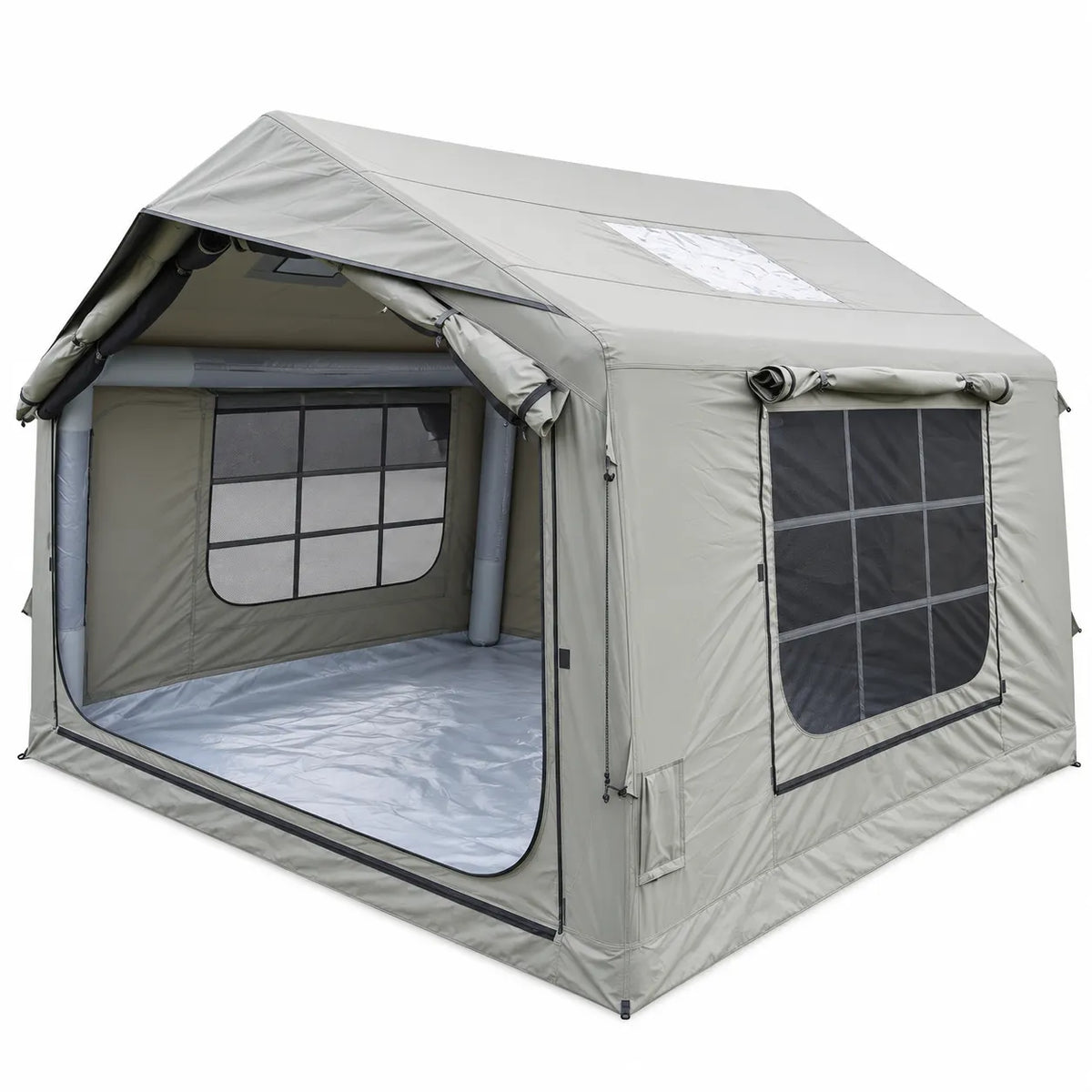 Weisshorn Inflatable Camping Tent Cabin Style with Skylight Mesh 300x265cm - Image 8
