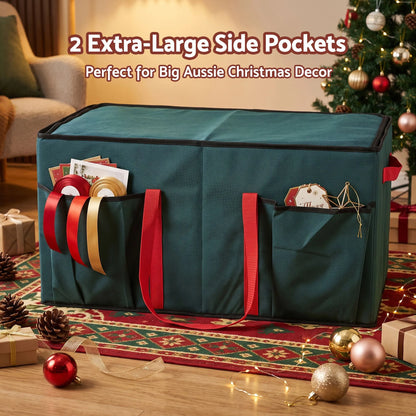 Jingle Jollys Christmas Baubles Storage Box 128 Slots Decor Ornaments Container - Image 6