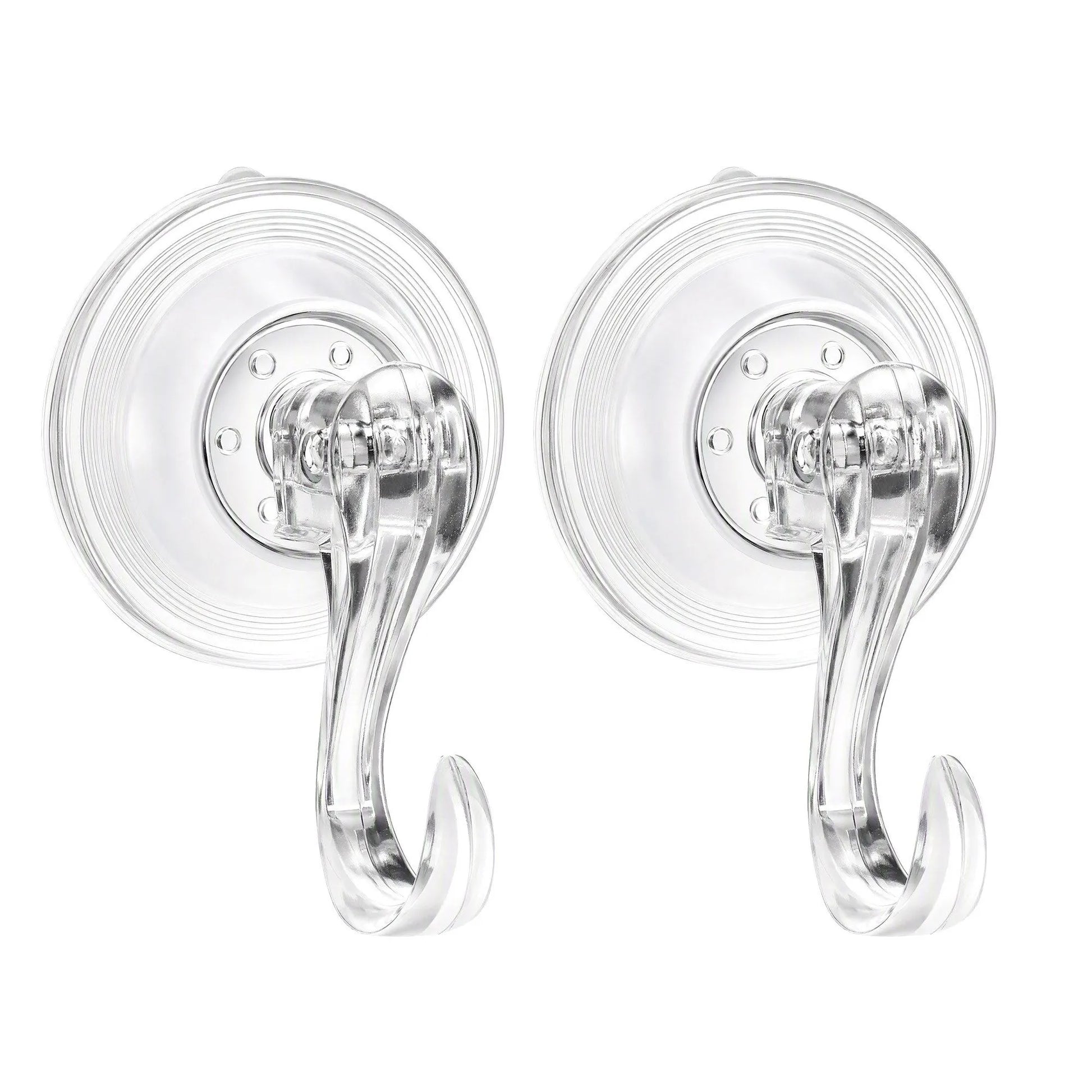 Jingle Jollys 2x Suction Cup Hooks Heavy Duty Christmas Wreath Hanger Window 5kg