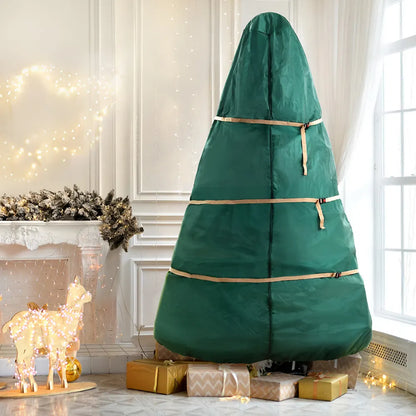 Jingle Jollys Christmas Tree Storage Bag Fits Up to 9ft Tree Xmas Bag Green - Image 7