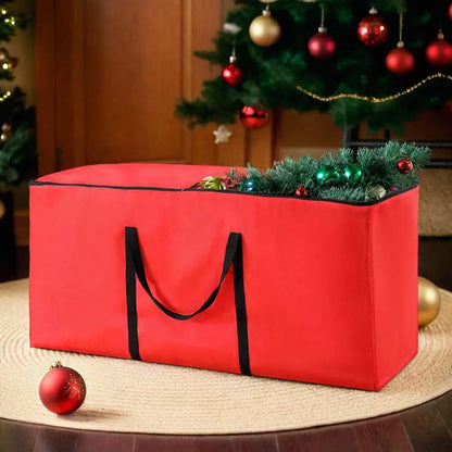 Jingle Jollys Christmas Tree Storage Bag Fits Up to 8ft Tree Xmas Bag Red - Image 7