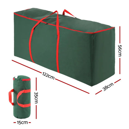 Jingle Jollys Christmas Tree Baubles Storage Bag Set Ornaments Container Box - Image 2