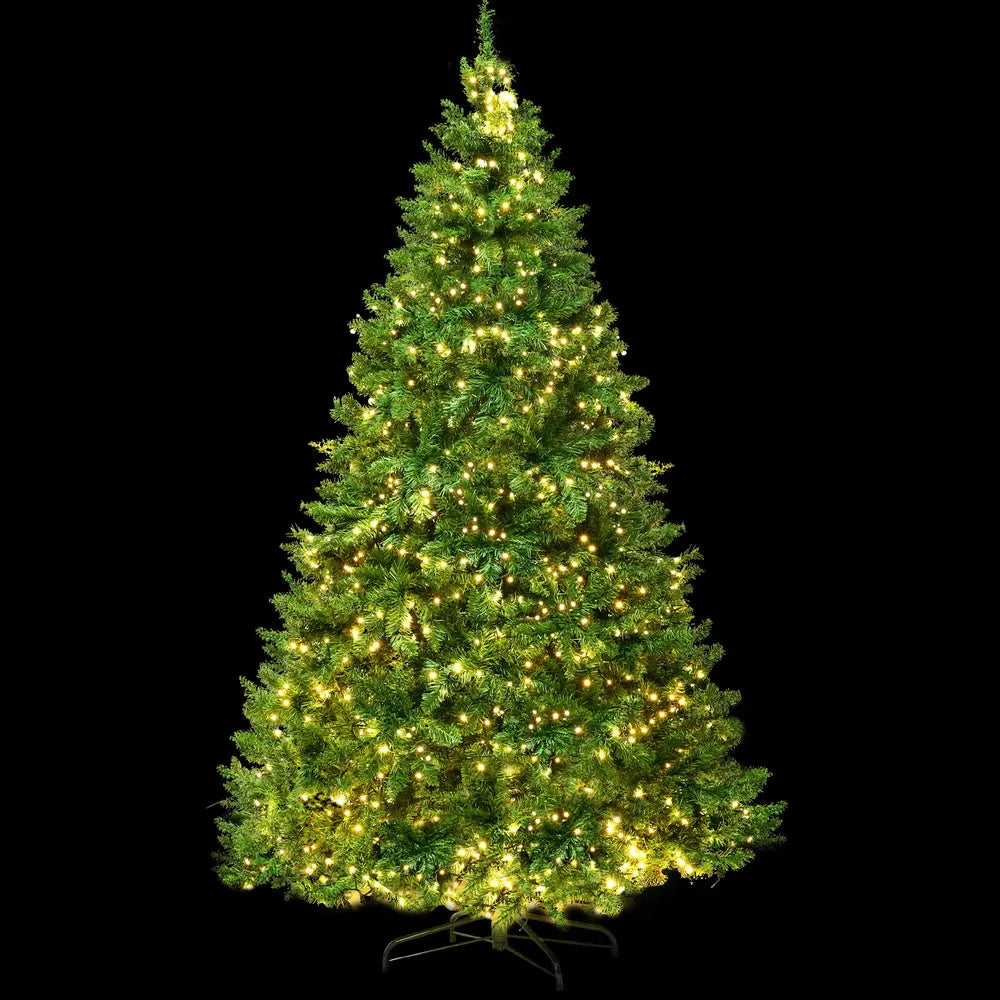 Jingle Jollys Christmas Tree 2.1m Xmas Tree Decoration 8 Light Mode Multi Colour - Image 3