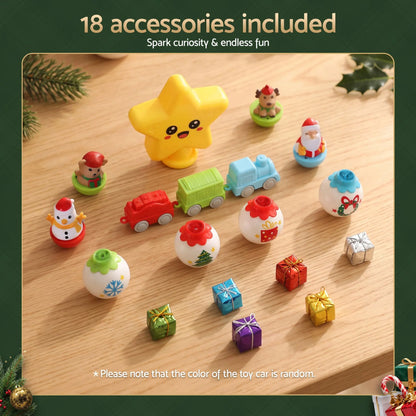 Jingle Jollys Toddler First Christmas Tree Mini Xmas Tree Toy Set with Train - Image 6