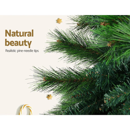 Jingle Jollys Christmas Tree 2.1M Xmas Tree Decorations Pine Needles 1584 Tips - Image 6