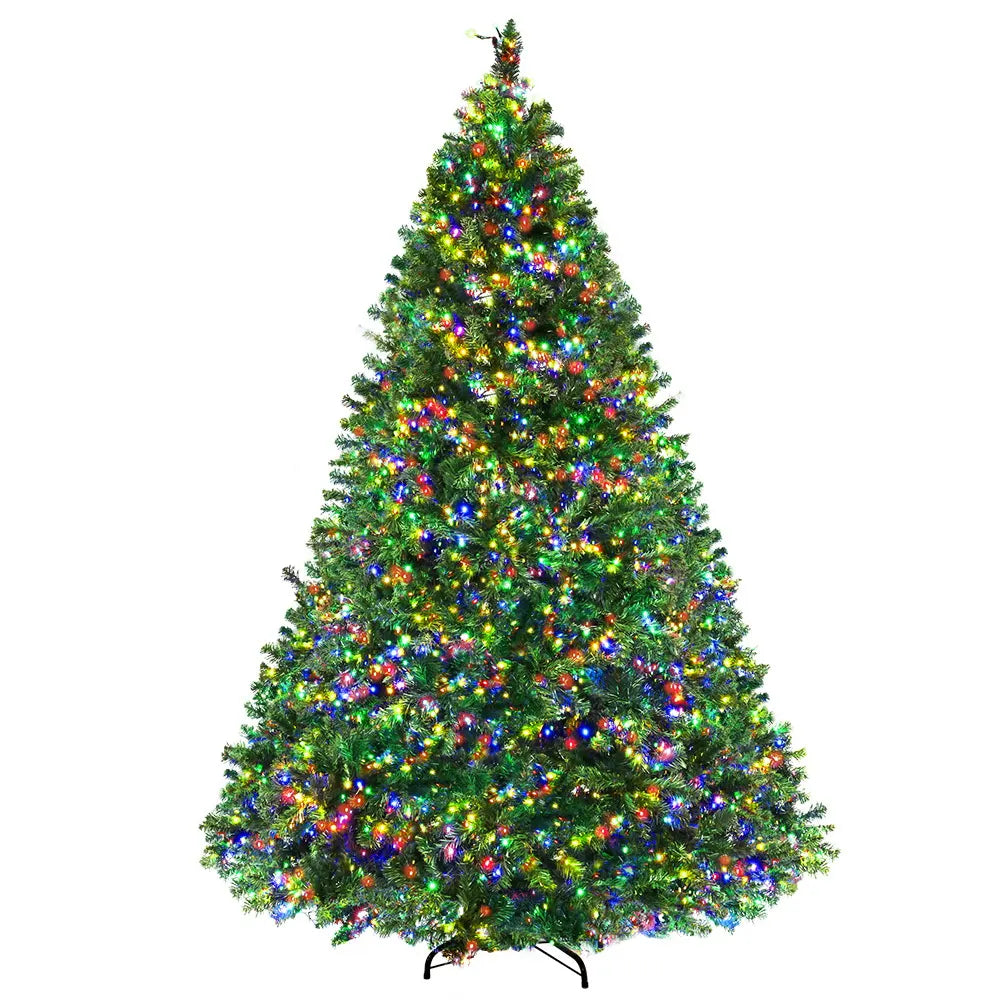 Jingle Jollys Christmas Tree 2.4M Xmas Tree Decoration 8 Light Mode Multi Colour - Image 3