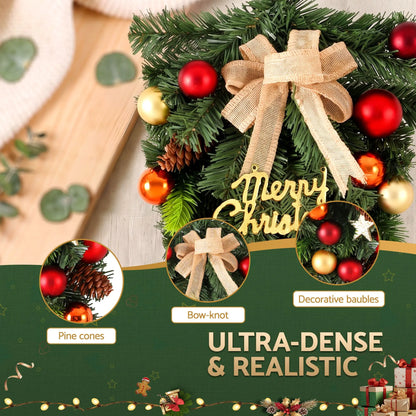 Jingle Jollys Hanging Christmas Garland 50CM Ornaments Party Decorations - Image 5