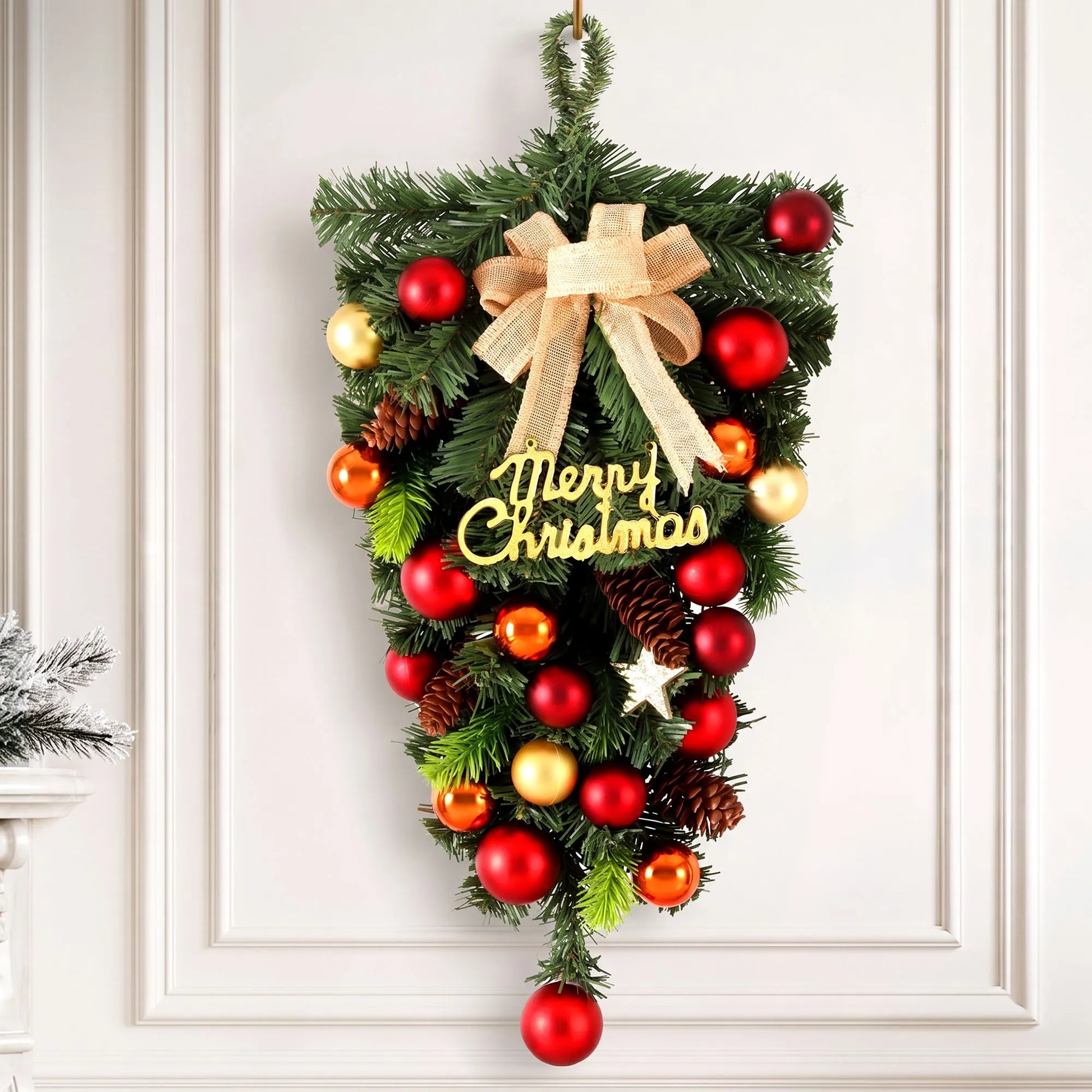 Jingle Jollys Hanging Christmas Garland 50CM Ornaments Party Decorations - Image 8