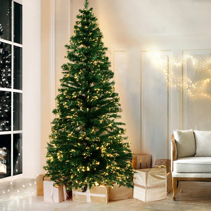 Jingle Jollys 1.8m Christmas Tree Optic Fibre LED Xmas tree Warm White - Image 7