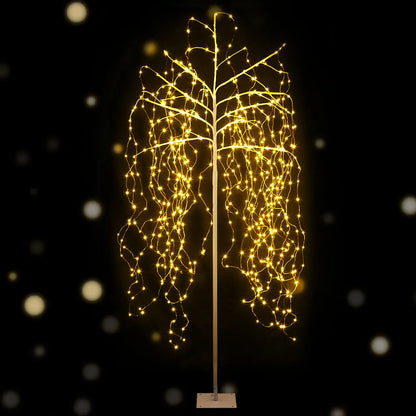 2.1M Christmas Tree 600 LED Solar Jingle Jollys - Image 8