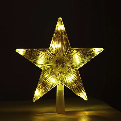 Jingle Jollys Christmas Tree Topper Star RGB LED Xmas Decor 80 Modes APP Control - Image 3