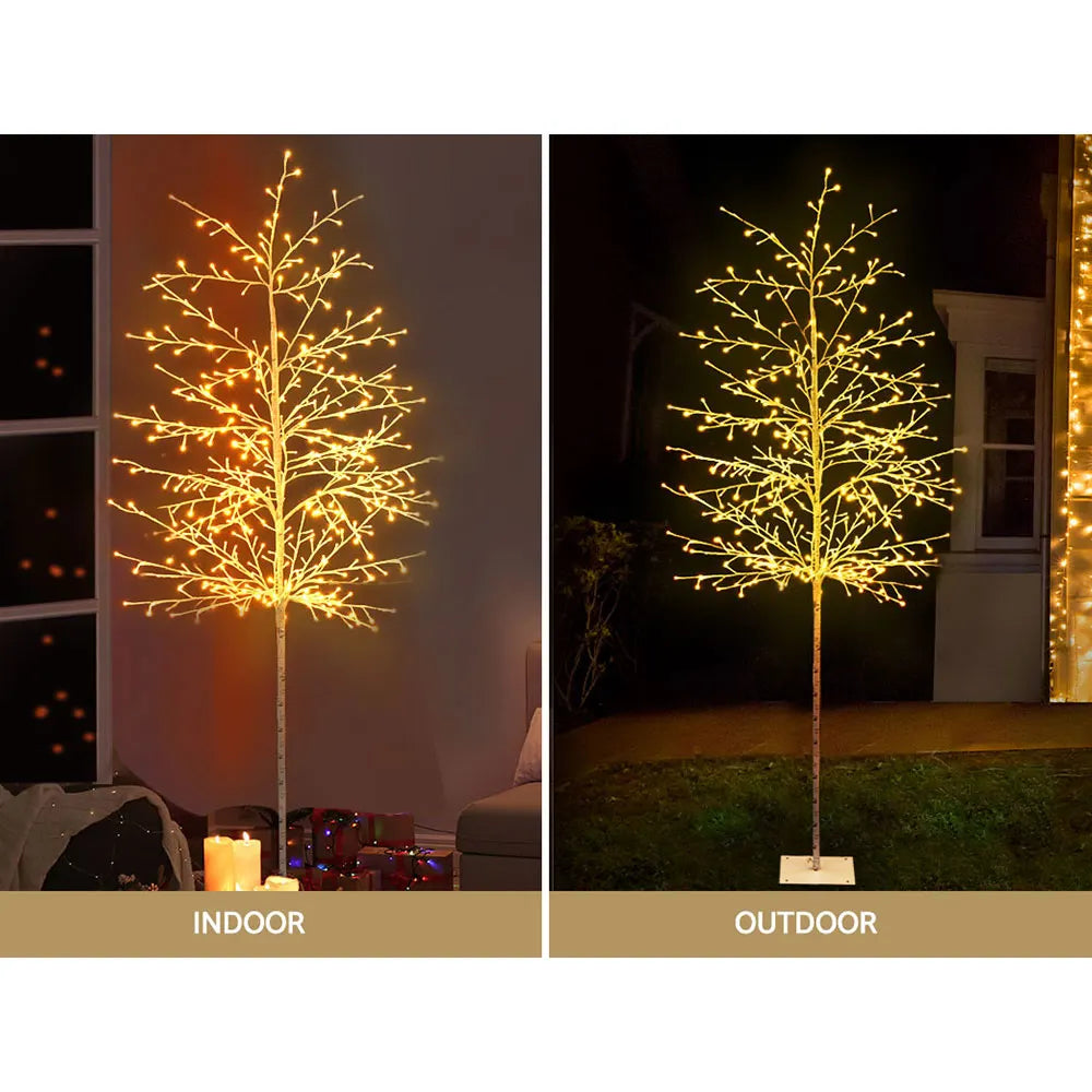 2.1M Christmas Tree 480 LED Solar Jingle Jollys - Image 6
