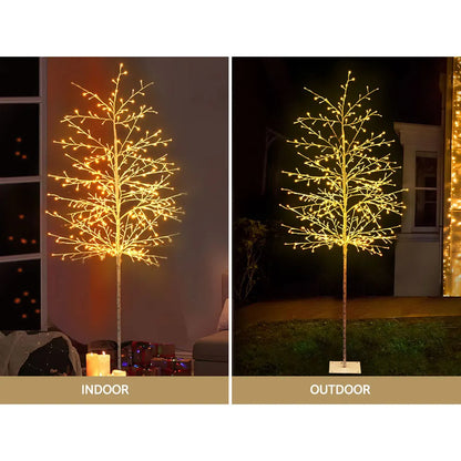 2.1M Christmas Tree 480 LED Solar Jingle Jollys - Image 6