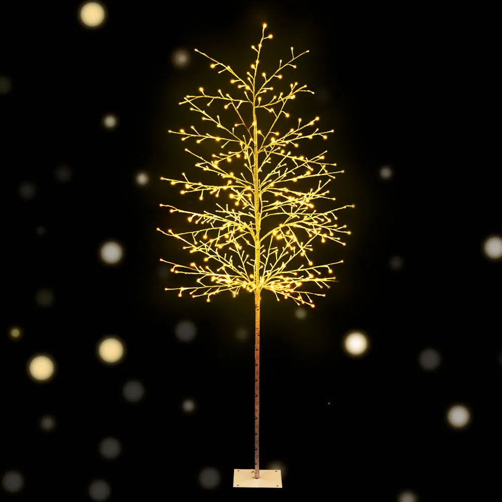 2.1M Christmas Tree 480 LED Solar Jingle Jollys - Image 8