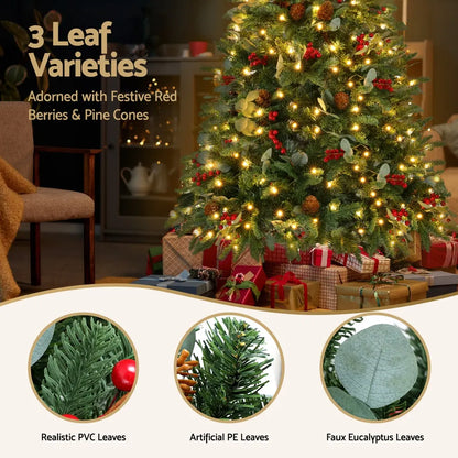 Jingle Jollys Christmas Tree 1.5m 160 LED Xmas Tree Party Decorations 355 Tips - Image 5