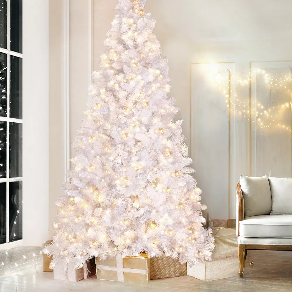 Jingle Jollys Christmas Tree 2.1m 500 LED Xmas Tree Decorations White 1260 Tips - Image 7