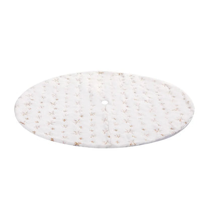Jingle Jollys Christmas Tree Skirt 120cm Snowflake Ornaments Xmas Decorations - Image 3
