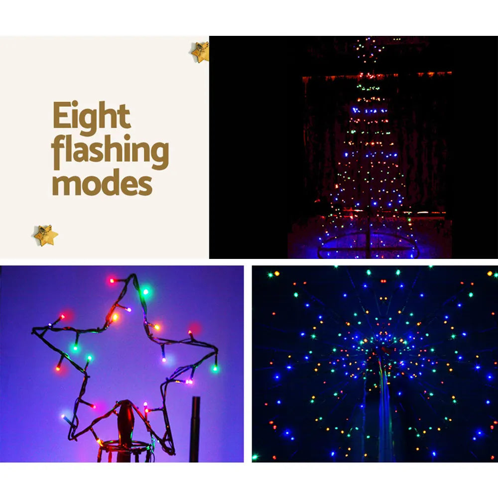 3.6M Christmas Tree 400 LED Solar Jingle Jollys - Image 6