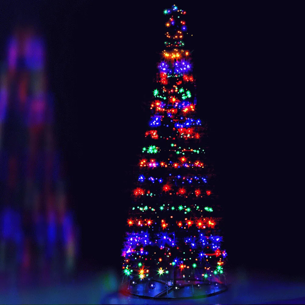 3.6M Christmas Tree 400 LED Solar Jingle Jollys - Image 8