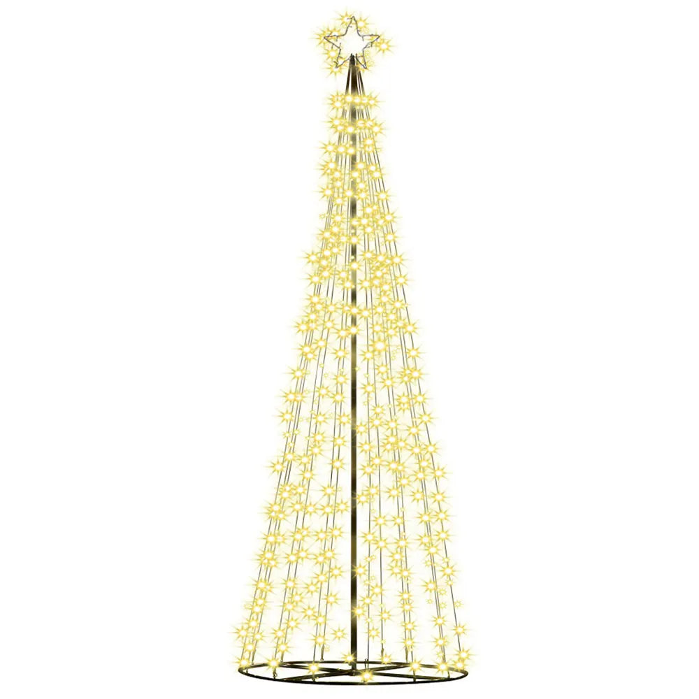 3.6M Christmas Tree LED Solar Warm Jingle Jollys - Image 3