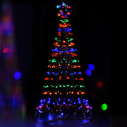 2.1M Christmas Tree 264 LED Solar Jingle Jollys - Image 8