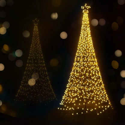 Jingle Jollys Solar Christmas Tree 3.6m 800 LED Net Lights Xmas Trees Decoration - Image 7