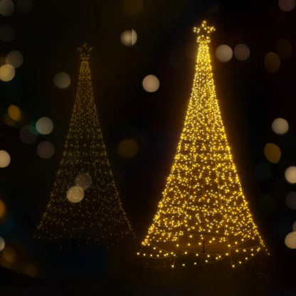 Jingle Jollys Solar Christmas Tree 2.1m 320 LED Net Lights Xmas Trees Decoration - Image 7