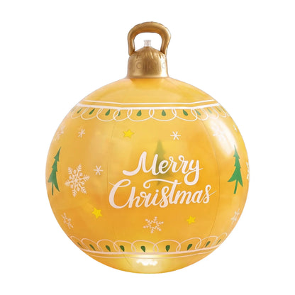Jingle Jollys Christmas Inflatable Ball 60cm Led Illuminated Xmas Decoration - Image 4