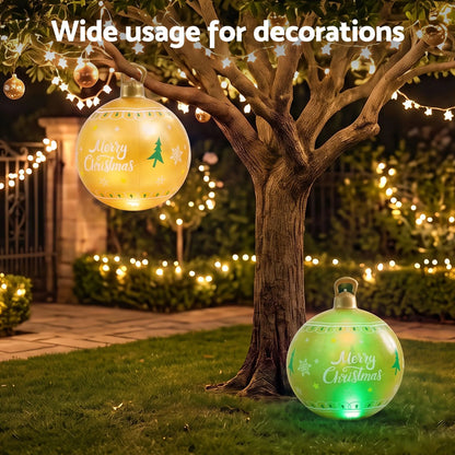 Jingle Jollys Christmas Inflatable Ball 60cm Led Illuminated Xmas Decoration - Image 7