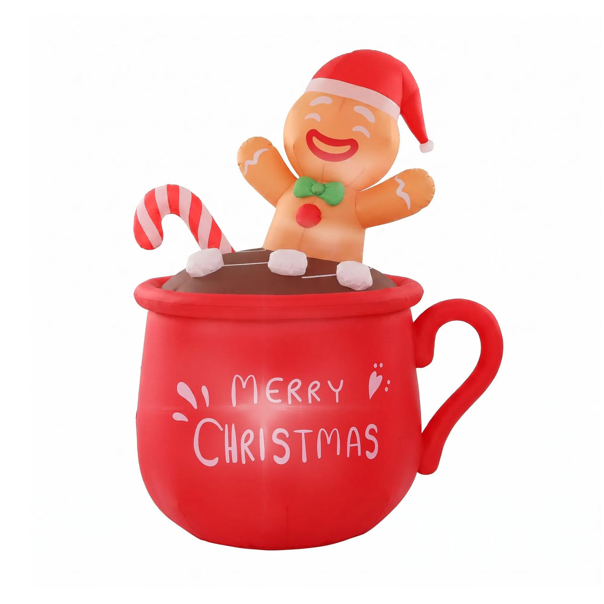Jingle Jollys Christmas Inflatable Cup 1.8M Height LED Outdoor Decorations Illuminated - Image 4