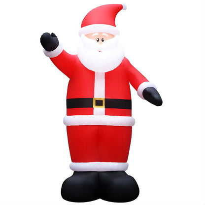 Jingle Jollys Christmas Inflatable Santa 5M Illuminated Decorations - Image 3