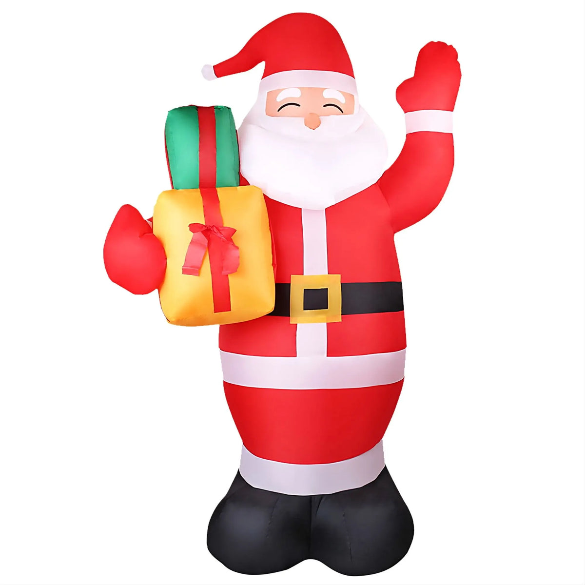 Jingle Jollys Christmas Inflatable Santa 2.4M Illuminated Decorations - Image 3