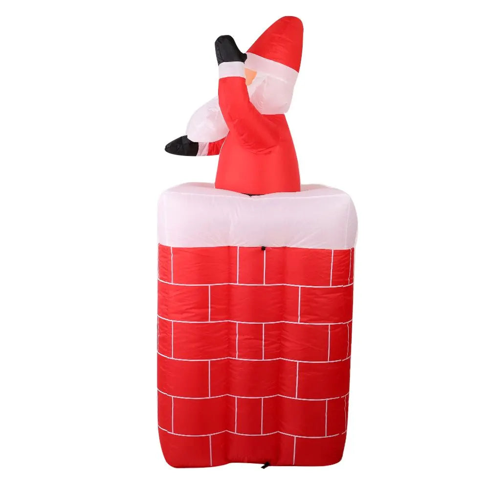 Jingle Jollys Christmas Inflatable Santa Pop Up 1.8M Illuminated Decorations - Image 3