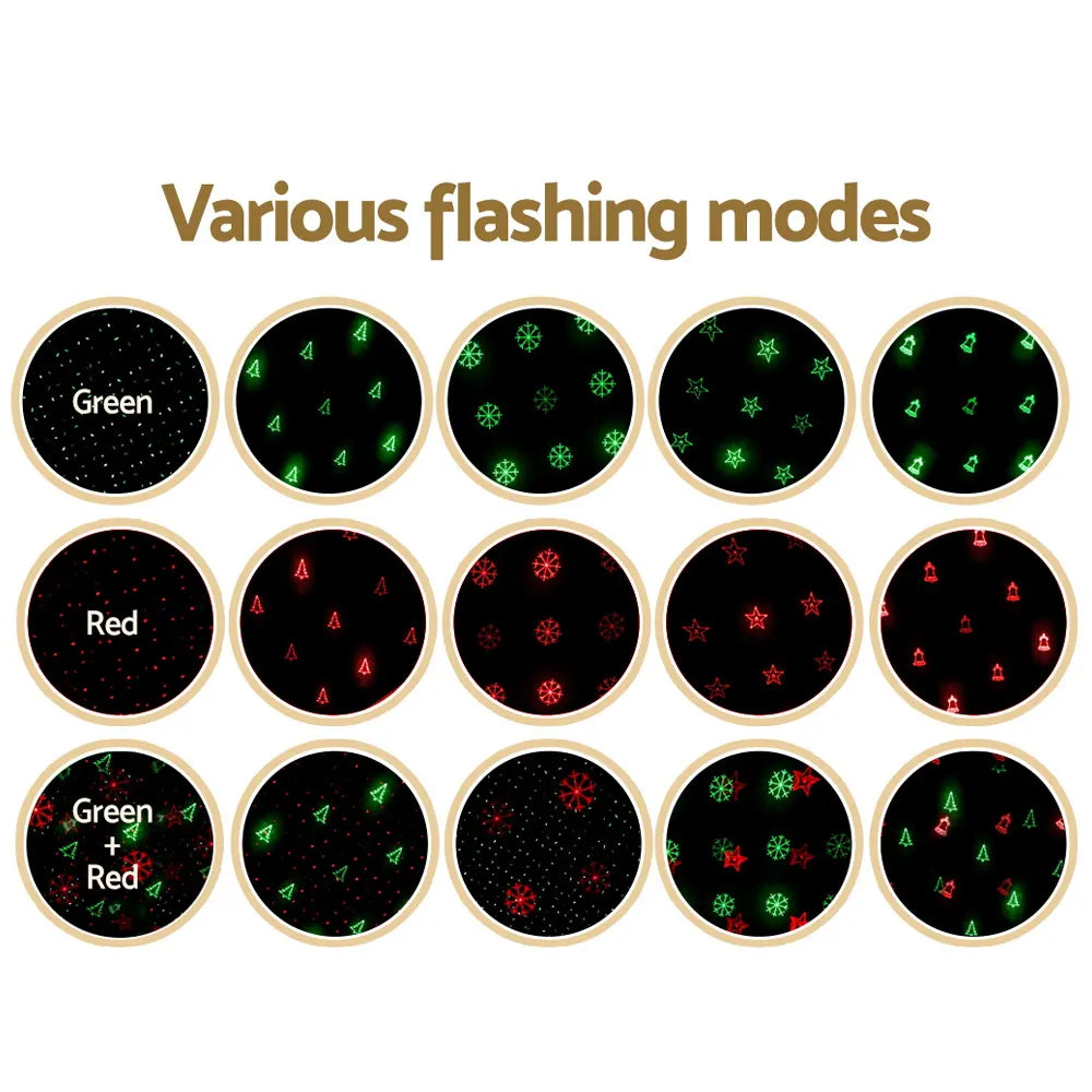 Jingle Jollys Christmas Lights Laser Light Projector Outdoor Decorations - Image 3