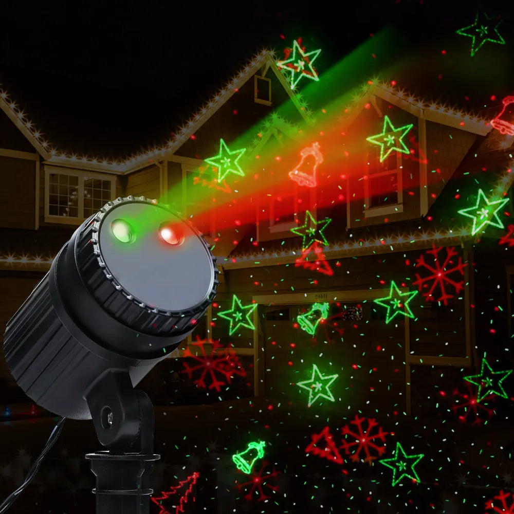 Jingle Jollys Christmas Lights Laser Light Projector Outdoor Decorations - Image 8